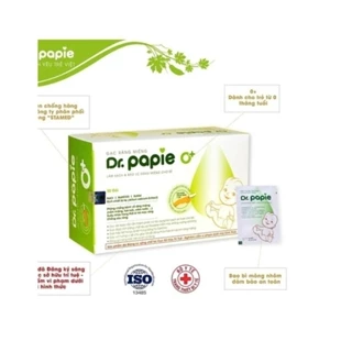 Gạc rơ lưỡi Dr papie hộp 30 gói