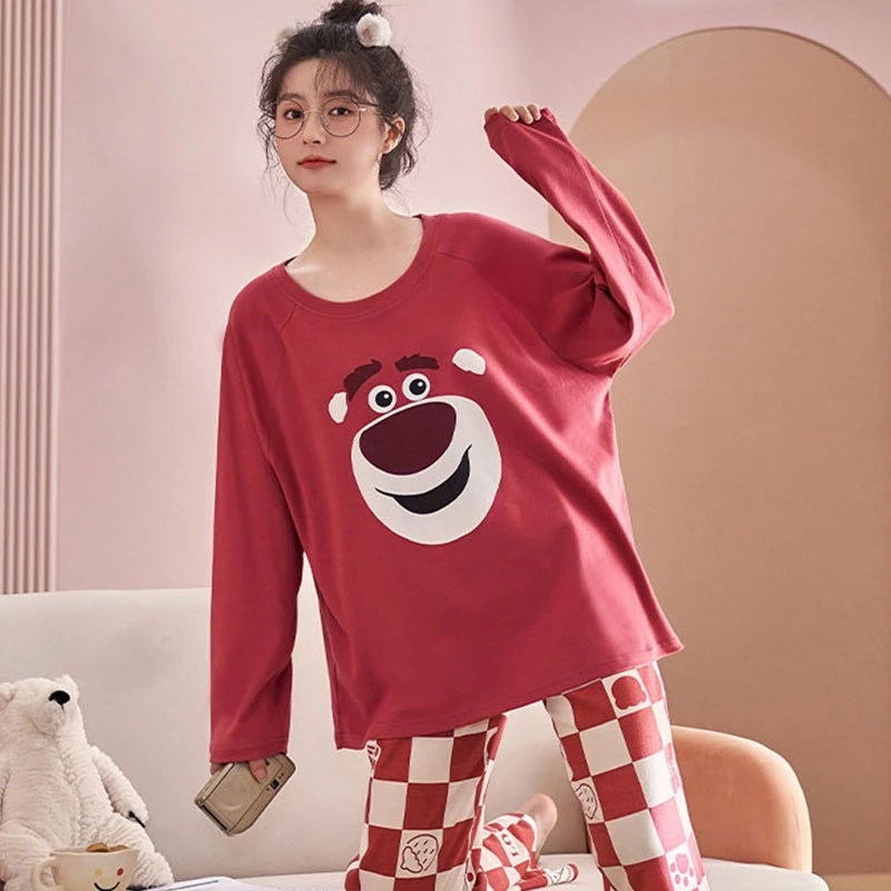 Bộ pijama nữ Hàng Quảng Châu CHẤT COTTON dài tay (kèm video thật) bộ ngủ cotton nữ bigsize bộ dài tay sau sinh