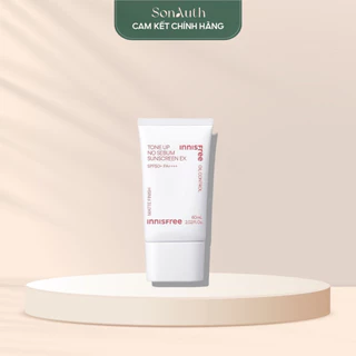 Kem chống nắng Innisfree Tone Up No Sebum Sunscreen EX SPF 50+ PA++++