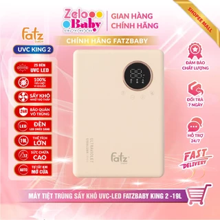 Máy tiệt trùng sấy khô Fatz baby King 2 19L sử dụng tia UVC tiệt trùng bình sữa, sấy khô hoa quả, lên men sữa chua