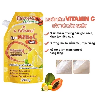 Muối Tắm Sữa Bò - Tẩy Tế Bào Da Chết Body Cơ Thể A Bonne Trắng Sáng Mềm Da Dưỡng Ẩm Spa Milk Salt Thái Lan 350gr