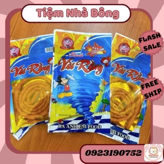 Snack vòi rồng Ba Anh Em Food (gói 30g) -Tiệm ăn vặt NHÀ BÔNG ăn vặt tuổi thơ