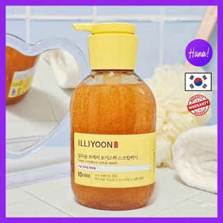 [ Sale giá dùng thử ] Sữa tắm tẩy tế bào chết Illiyoon 400ml dưỡng ẩm cao cấp scrup