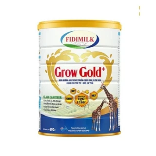 Sữa tăng chiều cao Fidimilk Grow Gold+ 800g - Dành cho trẻ từ 1_18 tuổi- phát triển toàn diện cho trẻ