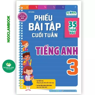 sách - Phiếu bài tập cuối tuần Tiếng Anh 3