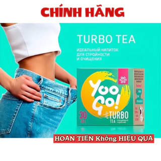 Trà thảo mộc giảm cân, Trà thải độc ruột, Yoo Go Turbo Tea siberian, hộp 30 gói