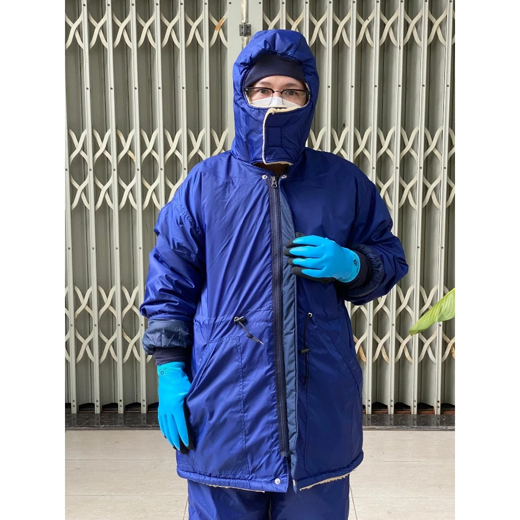QUẦN ÁO KHO LẠNH LÓT LÔNG DÀY DẶN ẤM CHỊU NHIÊT -18 ĐỘ -HÀNG SẴN (SẢN PHẨM GIỐNG HÌNH ẢNH )