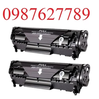 % Rẻ Vô Địch % Combo 2 Hộp mực máy in Canon 2900 có lỗ đổ mực