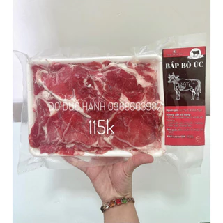 Bắp Bò Úc Thái Lát - Nhúng Lẩu, Nướng - Khay 500gr