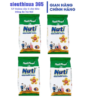 Combo 4 bịch sữa nguyên kem nutifood 400g cho cả gia đình