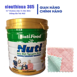 Sữa bột Nutifood Nguyên kem 900g- Giành cho cả gia đình+quà tặng