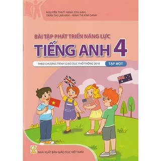 Sách - Bài tập phát triển năng lực Tiếng Anh 4 tập 1 (Theo chương trình GDPT 2018)