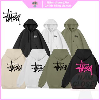 Áo Hoodie Stussy Bassic Form Rộng Unisex Nam Nữ Phong Cách Hàn Quốc - SX NấmCloset 005