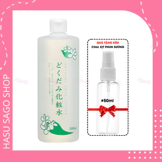 Nước Hoa Hồng Dokudami Natural Skin Lotion | Nước Hoa Hồng Diếp Cá [NỘI ĐỊA NHẬT] 500ml