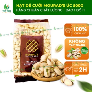 [CAO CẤP] Hạt Dẻ Cười Úc Mourad's Chuẩn Nhập 100% Hàng Ngon Loại 1 KHÔNG TẨY (500g) Việt Thái Organic