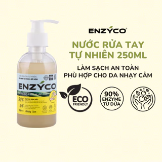 Nước Rửa Tay Sinh Học Enzyme Từ Dứa 250ml, An Toàn Cho Người Viêm Da Cơ Địa, Không Làm Khô Da -손 세정제