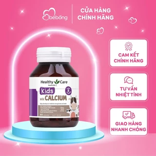 Canxi sữa Healthy Care Úc 60 viên