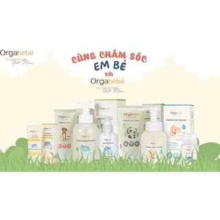 [CHÍNH HÃNG] Tổng hợp các sản phẩm ORGABEBE nội địa Hàn Quốc cho bé: Bọt tắm gội/Bọt vệ sinh/Kem chống nắng/Soothing Gel