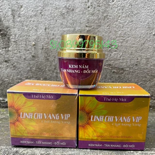 Kem Nám _ Tàn Nhang _ Đồi Mồi Linh Chi Vàng Thế Hệ Mới Vip 20g