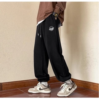 Quần Jogger Nỉ cotton Siêu Dày Siêu Đẹp JTINTOLL, Quần Ống Rộng Nam Nữ Unisex Ulzzang