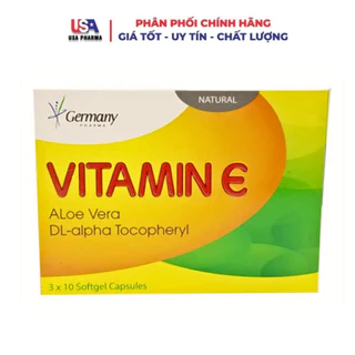 Product image Viên uống dẹp da Vitamin E giúp da căng mịn sáng đẹp chính hãng - Hộp 30 viên      Chia sẻ:   Đã thích (15