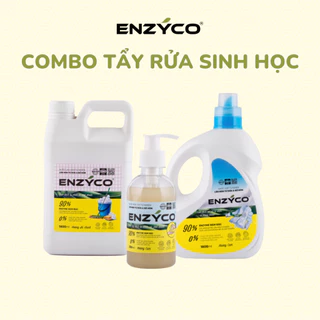 Combo Nước Giặt, Nước Lau Sàn Và Nước Rửa Tay Sinh Học ENZYCO Enzyme Từ Dứa 바닥청소용 세제 Floor cleaner