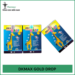 DKMax Gold - Giúp xương và răng chắc khỏe, ngừa nguy cơ còi xương, chậm lớn ở trẻ nhỏ (10ml) - TKMN