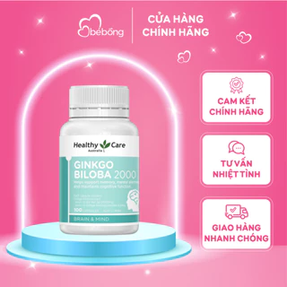 Bổ não Ginkgo Healthycare Úc 100v