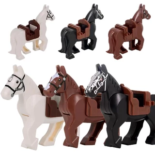 Đồ chơi lắp ráp logo army ngựa minifigures trung cổ tam quốc chí diễn nghĩa thế chiến 2 world war II