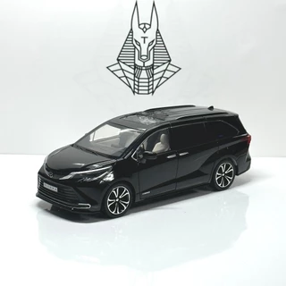 Mô Hình Xe Ôtô Kim Loại 1/24 Siêu Xe TOYOTA SIENNA Dùng Để Trưng Bày Bàn Làm Việc