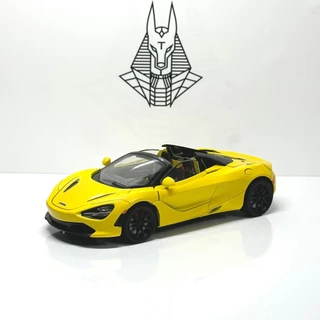 Mô Hình Xe Ôtô Kim Loại 1/24 Siêu Xe MCLAREN 720S SPIDER Dùng Để Trưng Bày Bàn Làm Việc