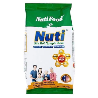 Sữa Bột Nguyên Kem NutiFood 400g