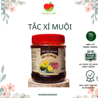 TẮC XÍ MUỘI, MỨT CỐT TẮC THỨC UỐNG THIÊN NHIÊN LÀM ĐẸP DA GIẢM CÂN 1KG- HƯƠNG VỊ XANHHH