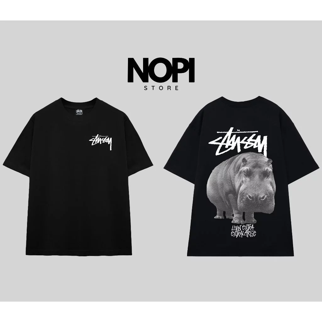 ÁO THUN STUSSY BIG HIPPO TEE - NOPI STORE