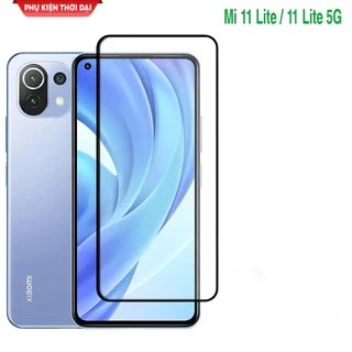 Cường lực Mi 11 Lite / 11 Lite 5G / Xiaomi 13 Full màn Full Keo viền mỏng bóng mượt( tặng giấy lấy bụi )