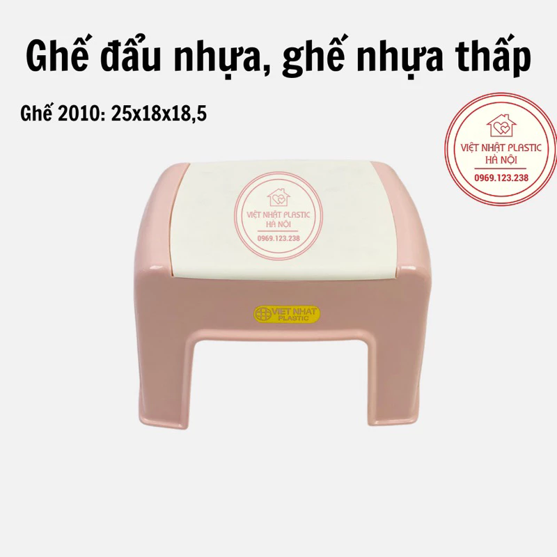 Ghế đẩu nhựa, ghế nhựa thấp, ghế nhà tắm Việt Nhật