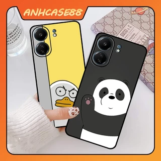 Ốp Điện Thoại Xiaomi Redmi 13C In Hình Gấu Cute -Trend- CASE88.