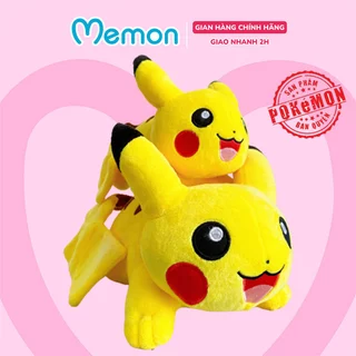 Gấu Bông Pikachu Pokemon Nằm Cao Cấp Memon