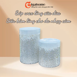 Sáp Wax Lông Sữa Dừa Cao Cấp Siêu Bám Lông Lên Tới 99%, Chuyên Da Nhạy Cảm GIGAHOME 1010