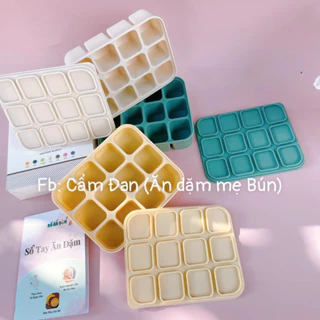 Khay trữ đông silicon Cube loại 6 ô/12 00 cho bé ăn dặm