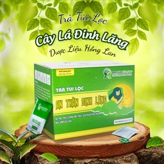 Trà Túi Lọc An Thần Đinh Lăng 60g (20gói x 3g) - hỗ trợ triệu chứng mất ngủ, giúp người ngủ ngon, ngủ sớm sâu giấc