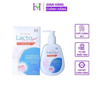 Gel Tắm Gội HS+ dành cho da khô, da nhạy cảm, da kích ứng (200ml)