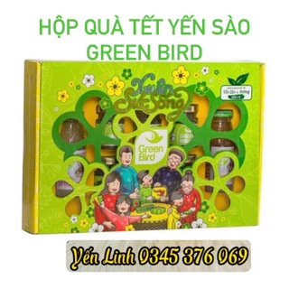 Hộp quà Tết 2024 Yến sào Green Bird Nutrinest - Hộp quà Tết - Hộp quà Yến sào Nutrinest