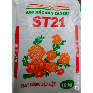 Túi 10Kg Gạo đặc sản St21 Cho cơm mềm dẻo, đậm cơm