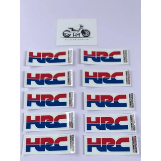 Tem chữ HRC dán trang trí xe máy mọi vị trí xe