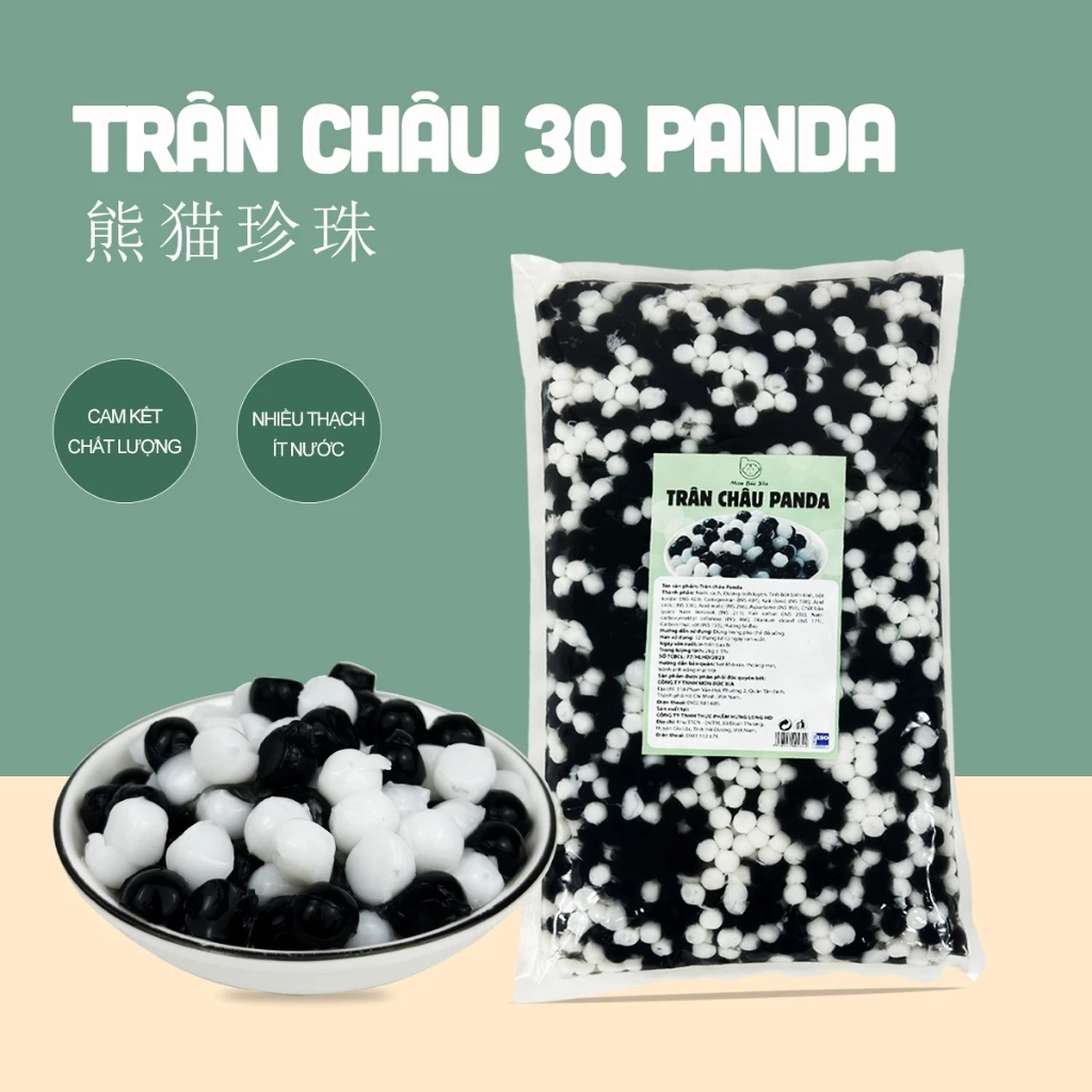 Trân Châu 3Q Panda giòn dai - 2kg