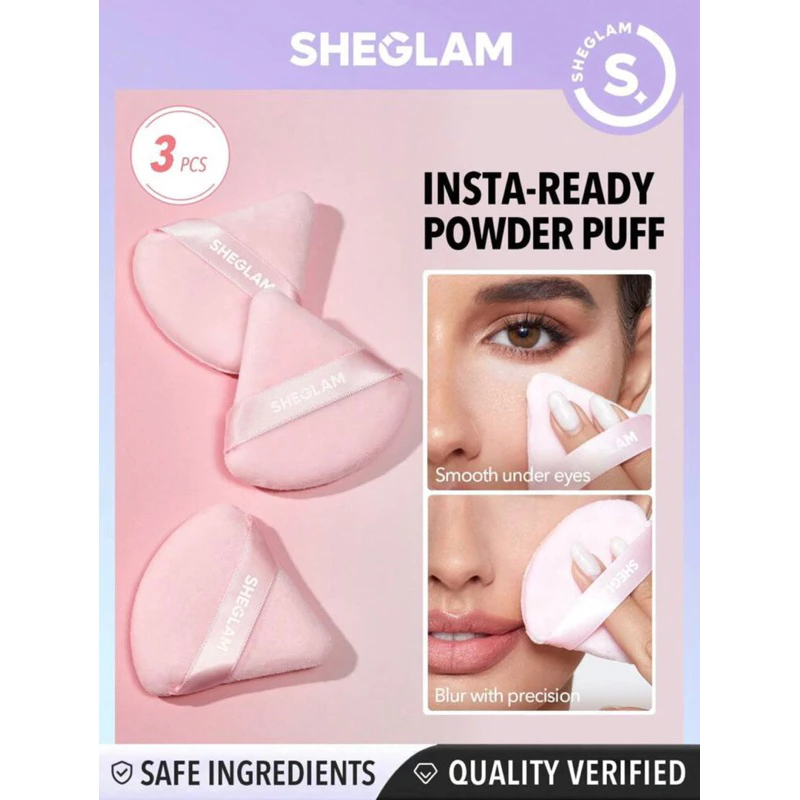 SHEGLAM Insta-Ready Powder Puff Thứ Sáu Đen