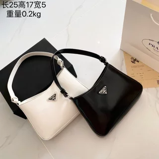 Túi kẹp nách nữ Prada fullbox Smano bags hỏa tốc