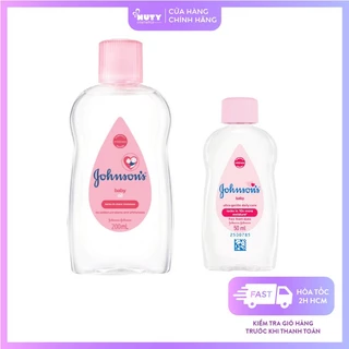 Dầu Massage Dưỡng Ẩm Johnson’s Baby Oil Cho Bé (50,200ml)