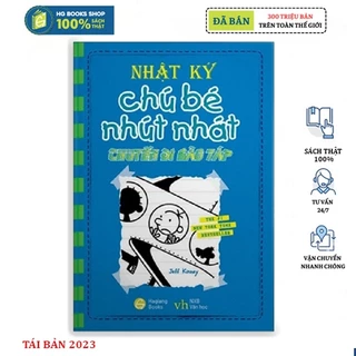 Sách thiếu nhi - Nhật Ký Chú Bé Nhút Nhát tập 12: Chuyến đi bão táp - Phiên bản tiếng Việt. Tái bản năm 2023